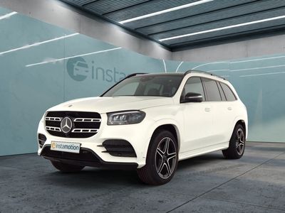 gebraucht Mercedes GLS580 4M , BURM AMG NIGHT DISTR SPUR PANO 360