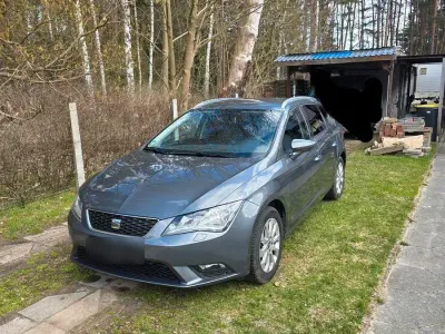 Brugt Seat Leon ST Style 105 HK (77 kW) 2014 Grå Stationcar