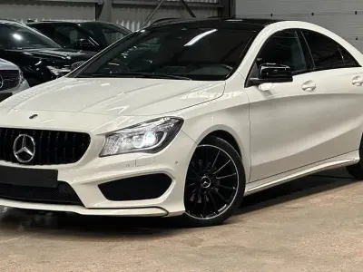 Brugt Mercedes CLA200 136 HK (100 kW) 2015 Hvid Sedan