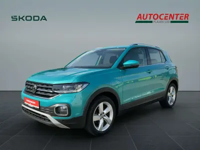Gebraucht VW T-Cross Style 110 PS (80 kW) 2021 Makenatürkis metallic SUV