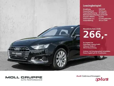 Gebraucht Audi A4 Advanced Plus 136 PS (100 kW) 2023 Mythosschwarz metallic Kombi