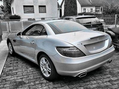Gebraucht Mercedes SLK200 185 PS (136 kW) 2011 Silber Cabrio
