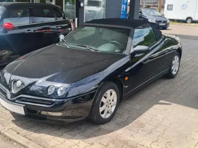 Gebraucht Alfa Romeo Spider 155 PS (114 kW) 1998 Schwarz Cabrio