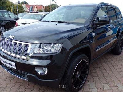 Gebraucht Jeep Grand Cherokee Overland 250 PS (183 kW) 2013 Schwarz SUV