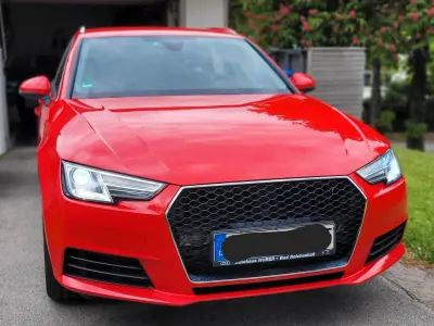 Używany Audi A4 190 KM (139 kW) 2018 Czerwony Kombi