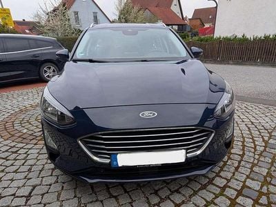 Second-hand Ford Focus Titanium X 120 CP (88 kW) 2020 Albastru Break