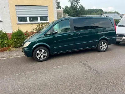 Gebraucht Mercedes Viano 150 PS (110 kW) 2005 Grün Van / Kleinbus