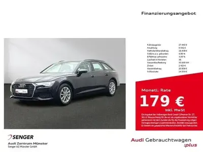 Brugt Audi A6 Business 204 HK (150 kW) 2022 Sort Stationcar
