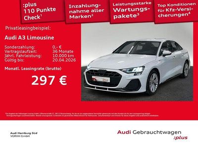 Gebraucht Audi A3 S-Line 116 PS (85 kW) 2025 Weiß Limousine