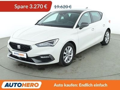 Weiß Gebraucht 2021 Seat Leon FR Limousine | 16.350 € (Guter Preis)
