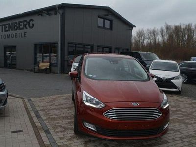 Gebraucht Ford C-MAX Titanium 125 PS (91 kW) 2017 Rot Van / Kleinbus