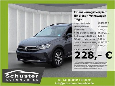 Gebraucht VW Taigo Goal 95 PS (69 kW) 2025 Grau SUV