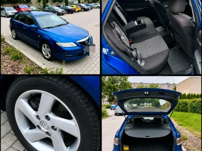 Gebraucht Mazda 6 120 PS (88 kW) 2005 Blau Kombi