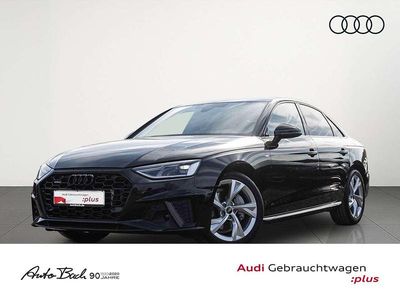 Gebraucht Audi A4 S-Line 204 PS (150 kW) 2023 Mythosschwarz metallic Limousine