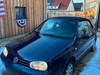 Gebraucht VW Golf Cabriolet 115 PS (84 kW) 2002 Blau Cabrio