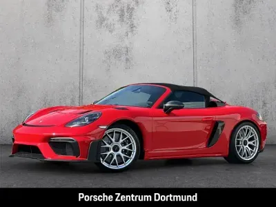 Nieuw Porsche 718 Spyder Sport 500 PK (367 kW) 2026 Rood Cabriolet