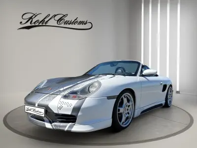 Gebraucht Porsche 986 Boxster 228 PS (167 kW) 2003 Grau Cabrio