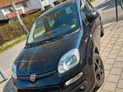 Używany Fiat Panda Easy 69 KM (50 kW) 2017 Czarny Hatchback