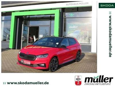 Rot (velvetrot metallic) Gebraucht 2024 Skoda Fabia Monte Carlo Limousine | 19.990 € (Fairer Preis)