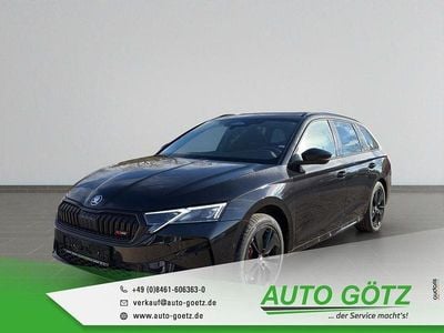 Neu Skoda Octavia RS 265 PS (194 kW) 2025 Schwarz Kombi