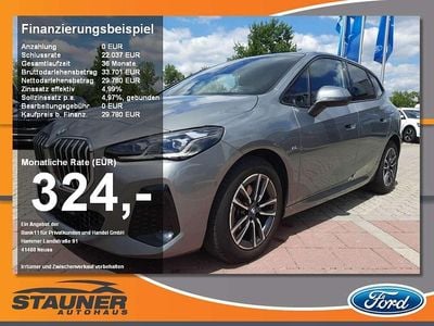 Gebraucht BMW 218 Active Tourer M Sport 136 PS (100 kW) 2024 Skyscraper grau metallic Van / Kleinbus