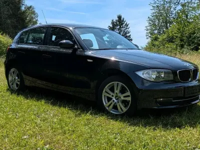 Gebraucht BMW 118 143 PS (105 kW) 2008 Schwarz Kleinwagen