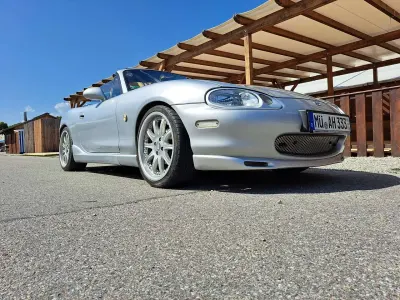 Gebraucht Mazda MX5 140 PS (102 kW) 1998 Silber Cabrio