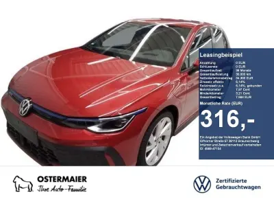 Second-hand VW Golf VIII GTE 272 CP (200 kW) 2025 Roșu Berlinǎ