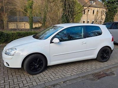 Gebraucht VW Golf VI United 80 PS (58 kW) 2008 Weiß Kleinwagen
