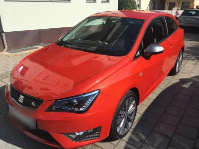 Brugt Seat Ibiza SC FR 110 HK (80 kW) 2016 Rød Hatchback