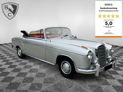 Gebraucht Mercedes 220 101 PS (74 kW) 1957 Silber Cabrio