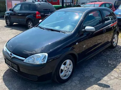 Gebraucht Opel Corsa Elegance 75 PS (55 kW) 2003 Schwarz Kleinwagen