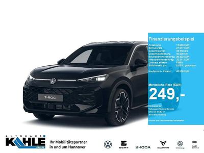 Neu VW T-Roc R-line 110 PS (80 kW) 2026 Schwarz SUV
