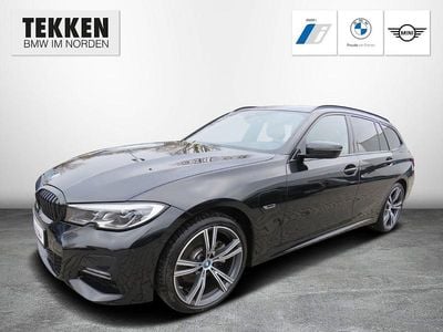 Gebraucht BMW 320e M Sport 163 PS (119 kW) 2021 Schwarz Kombi