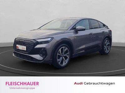 Grau Gebraucht 2022 Audi Q4 Sportback e-tron S-Line SUV | 31.990 € (Teuer)