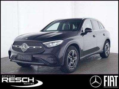 Gebraucht Mercedes GLC200 AMG 204 PS (150 kW) 2024 Lack obsidianschwarz (metallic) SUV