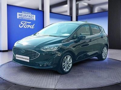 Gebraucht Ford Fiesta Titanium 125 PS (91 kW) 2022 Agate black metallic Kleinwagen