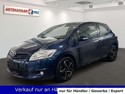 Gebraucht Toyota Auris 99 PS (72 kW) 2010 Blau Kleinwagen