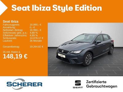 Gebraucht Seat Ibiza Style 116 PS (85 kW) 2024 Magnetic grau metallic (metallic) Limousine