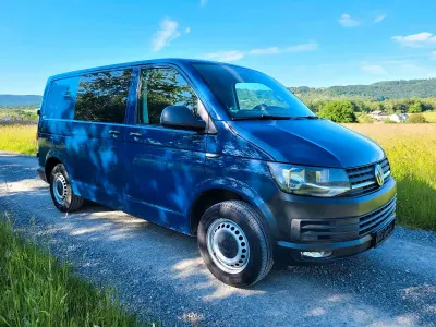 Gebraucht VW Transporter 140 PS (102 kW) 2015 Blau Van