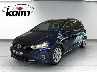 Gebraucht VW Golf Sportsvan Highline 125 PS (91 kW) 2017 Blau Van / Kleinbus