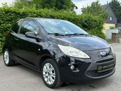 Gebraucht Ford Ka Titanium 69 PS (50 kW) 2009 Midnightschwarz metallic Kleinwagen