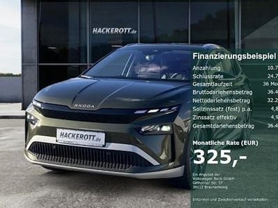 Gebraucht Skoda Enyaq iV Lodge 150 kW (204 PS) 2025 Grün SUV