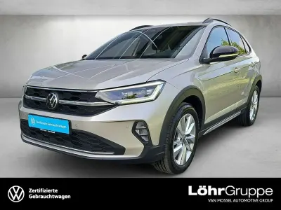 Gebraucht VW Taigo Move 110 PS (80 kW) 2023 Ivory silver metallic SUV