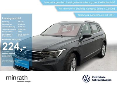 Gebraucht VW Tiguan Life 150 PS (110 kW) 2022 Grau SUV