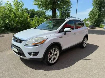 Gebraucht Ford Kuga Individual 136 PS (100 kW) 2009 Weiß SUV