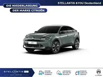 Neu Citroën e-C4 114 kW (156 PS) 2026 Grün (lackierung manhattan green/typ aussenverkleid) Limousine