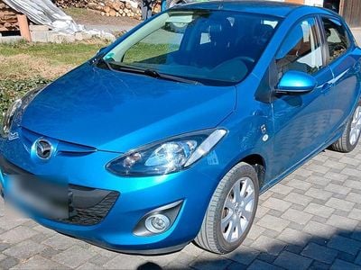 Gebraucht Mazda 2 Edition 86 PS (63 kW) 2010 Blau Kleinwagen