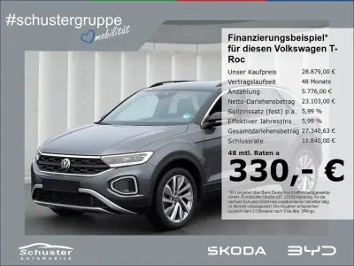 Gebraucht VW T-Roc Goal 150 PS (110 kW) 2025 Grau SUV