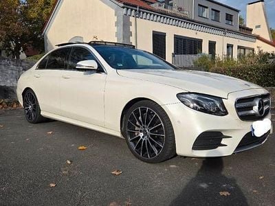 Gebraucht Mercedes E350 AMG line 258 PS (189 kW) 2017 Weiß Limousine
